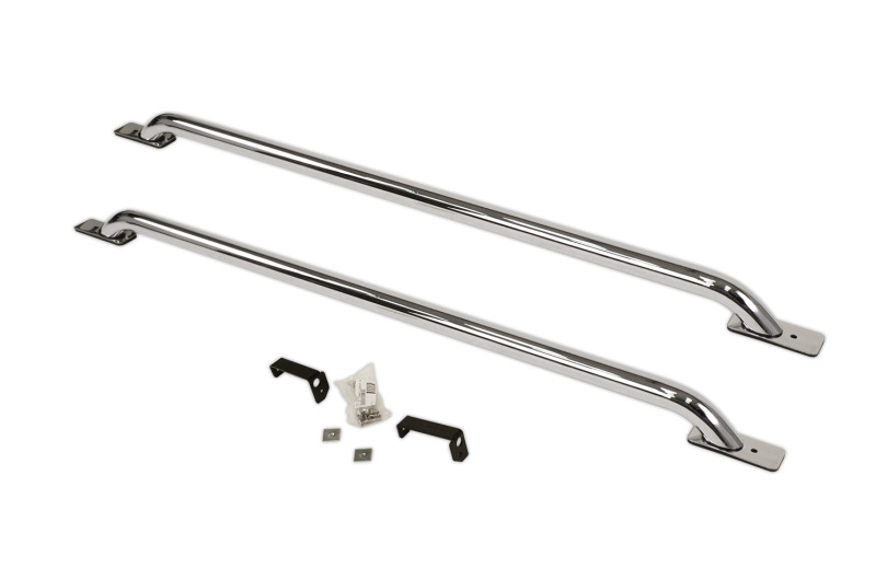 Chevrolet Silverado Bed Rails - Go Rhino - Stake Pocket - Chrome - `07-`13